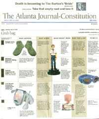 Atlanta Journal coverage of FunTalking's Napoleon Dynamite talking pen and doll