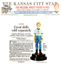 Kansas City Star's coverage of FunTalking's Napoleon Dynamite talking pen and doll